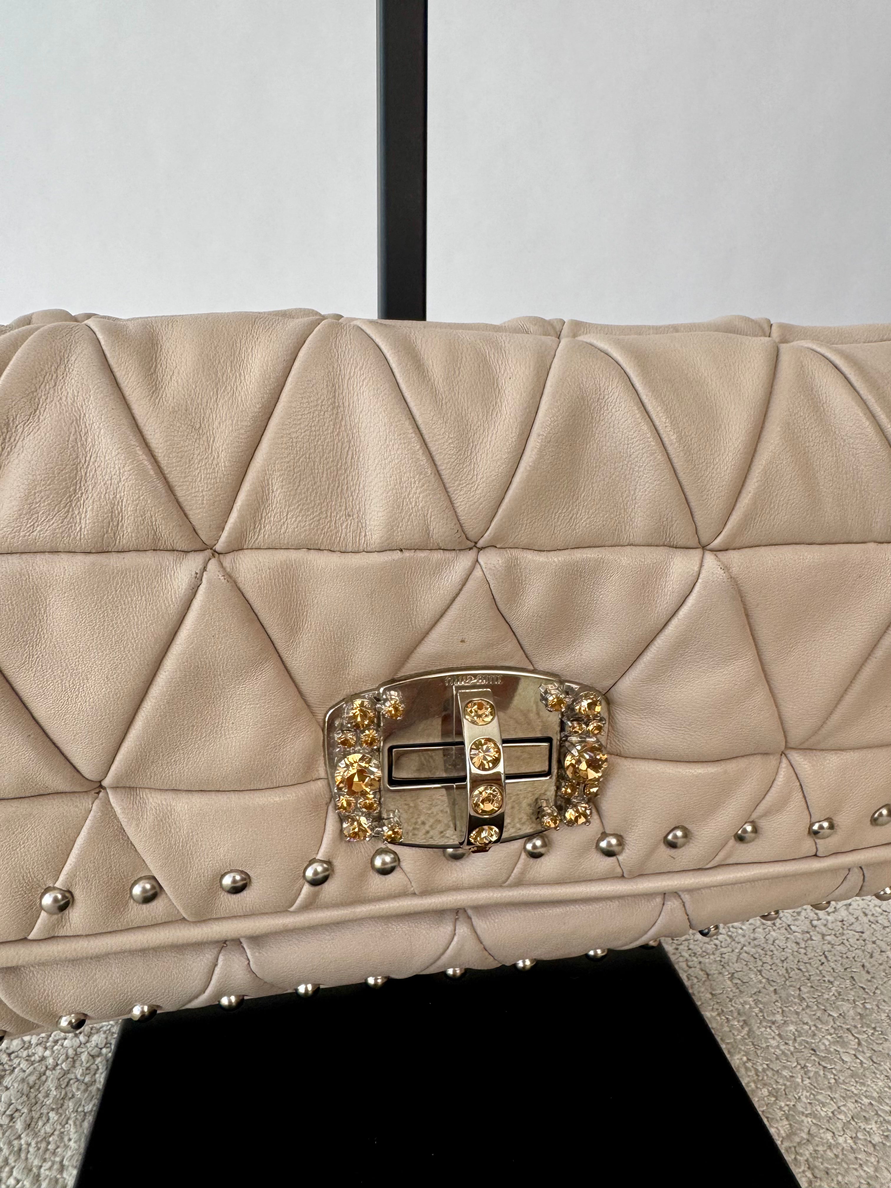 Miu Miu Crystal Off-white