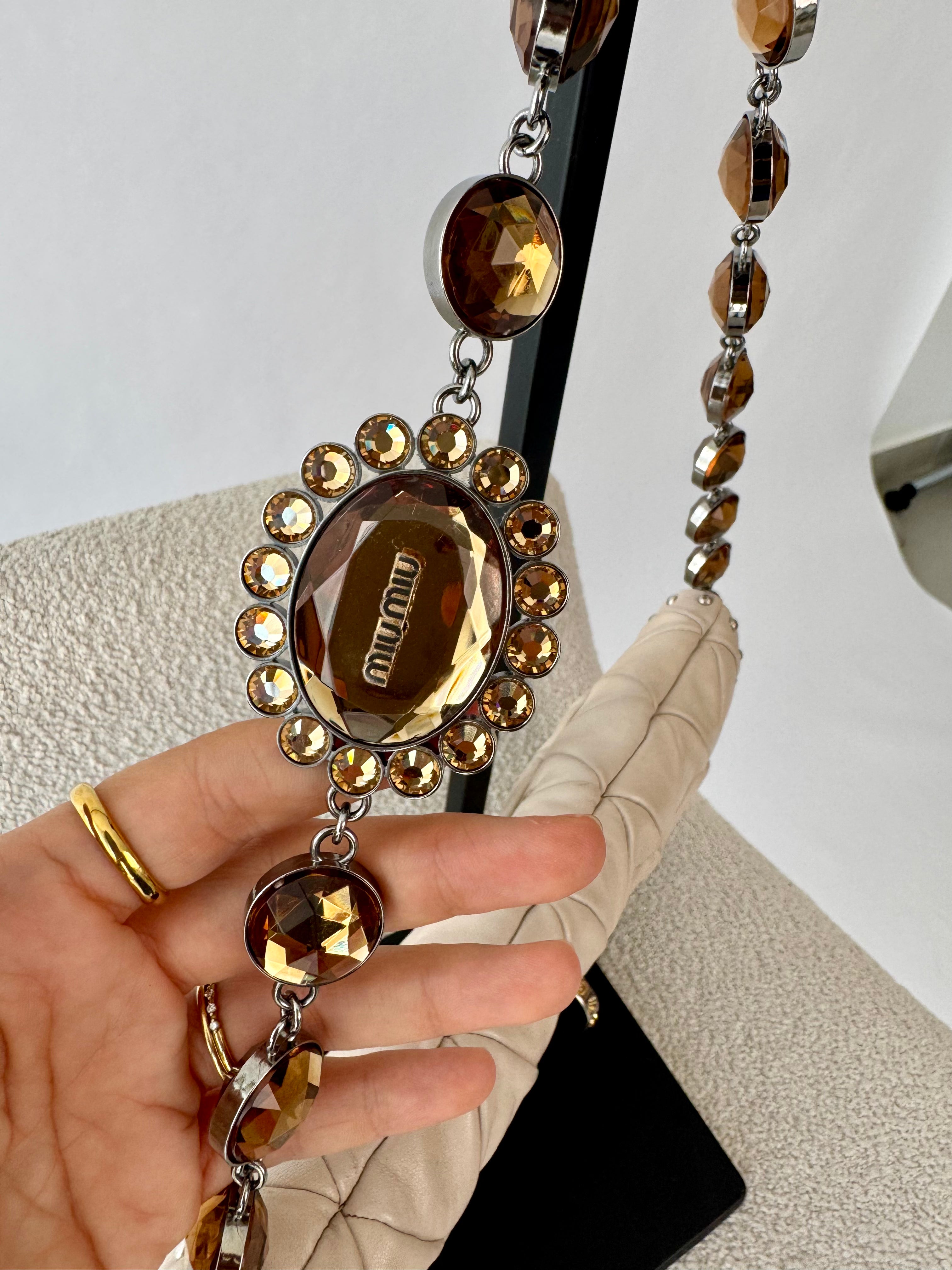 Miu Miu Crystal Off-white