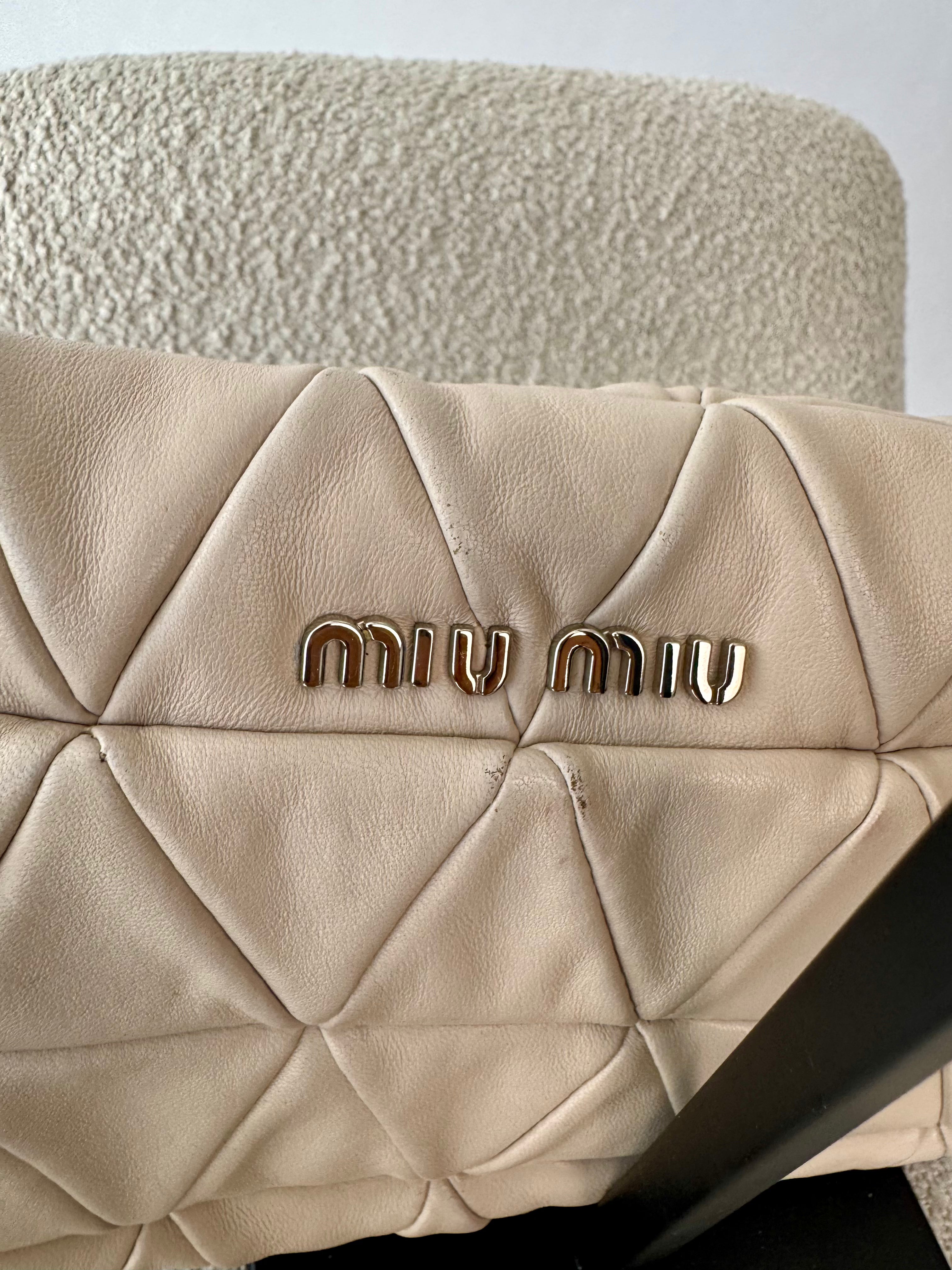 Miu Miu Crystal Off-white