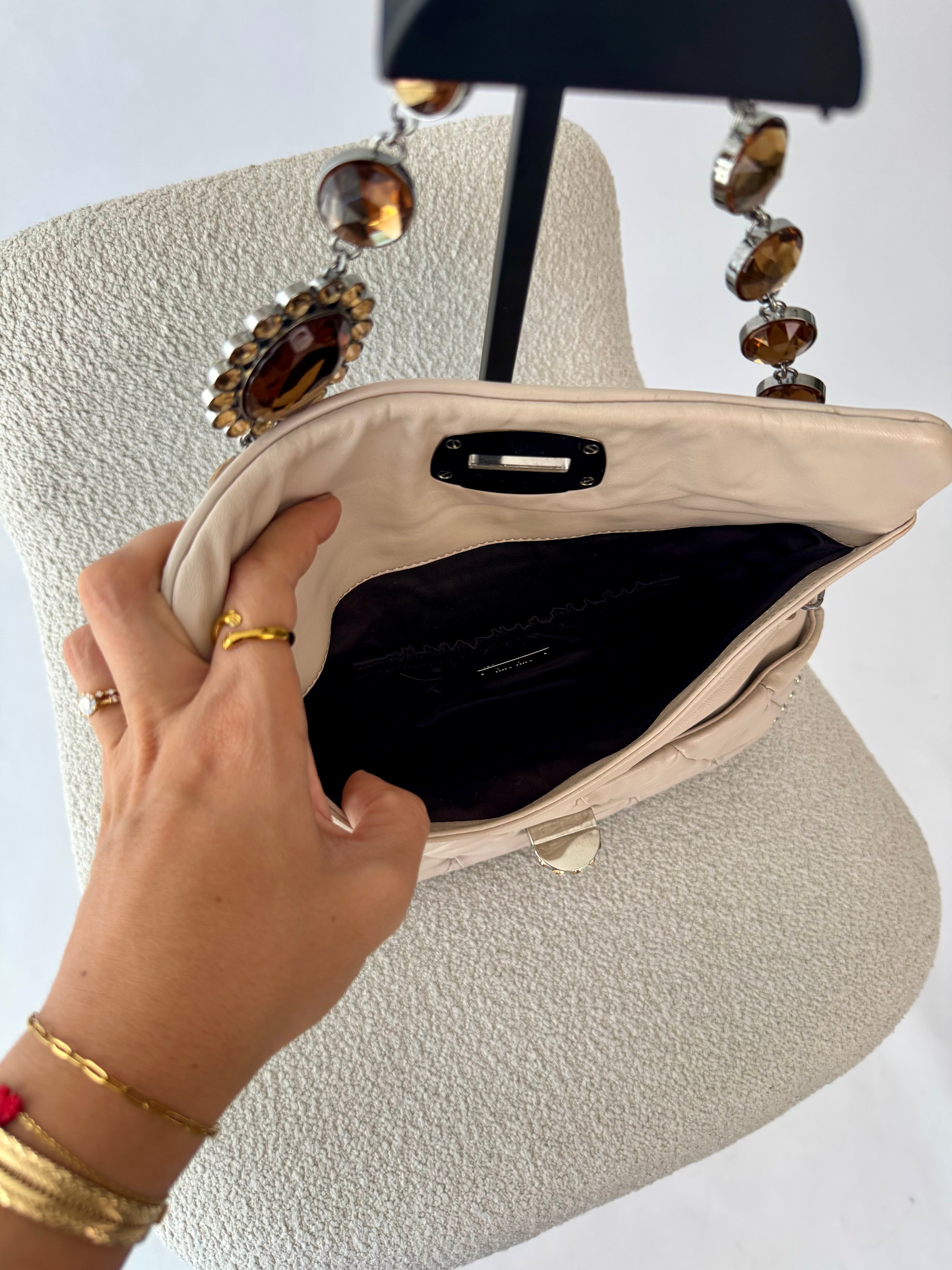 Miu Miu Crystal Off-white
